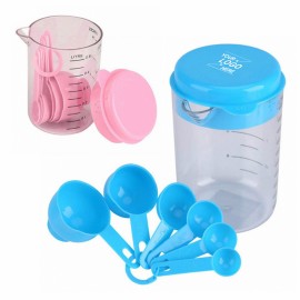 7-Piece Measuring Cups Set with Logo