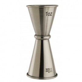 1 - 1 Oz. Japanese Style Double Jigger with Logo