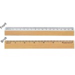 Optical Ruler - Metric Front Scale / Inches Back (7") with Logo