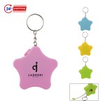 Colorful Keychain Tape Measure with Logo