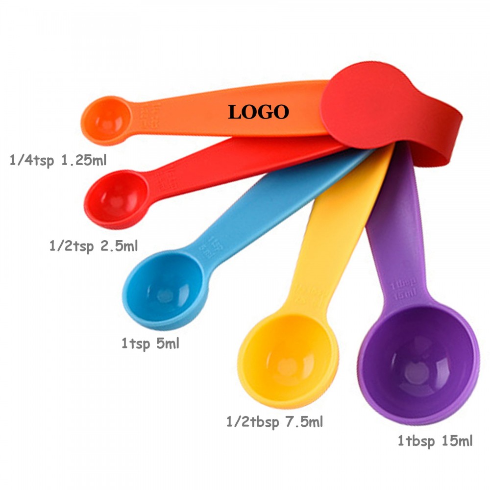 Plastic Measuring Spoons with Logo Plastic Measuring Spoons with Logo