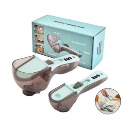 Custom Adjustable Measuring Spoon Cup Set with Box Packaging