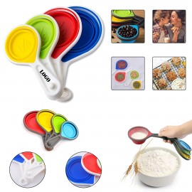 Logo Branded Silicone Measuring Cups