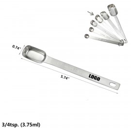 Promotional 3/4 TSP. Stainless Steel Measuring Spoon