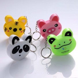 60 Inch Soft Automatic Retractable Cartoon Shape Tape with Logo