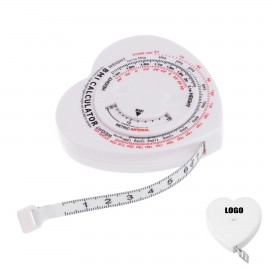 Heart BMI Health Tape Ruler Measurer with Logo