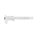 Stock 4.5" Or 120 mm Caliper Ruler with Logo