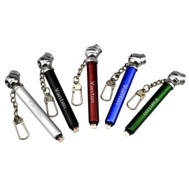 Logo Branded Tire Gauge with Keychain