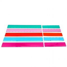 Customized 6 inches Translucent Color Ruler