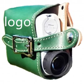 Leather Golf Rangefinder Holder with Logo