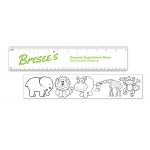 Customized Coloring Ruler w/Zoo pictures