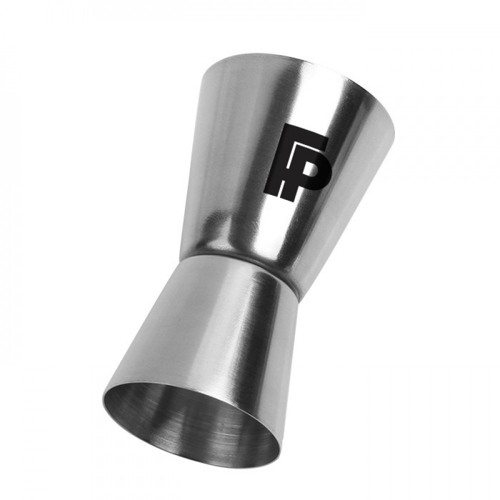 Custom Imprinted 50 ml Stainless Steel Jigger Custom Imprinted 50 ml Stainless Steel Jigger