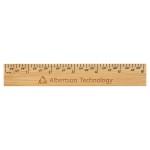 6" Bamboo Ruler Custom Printed