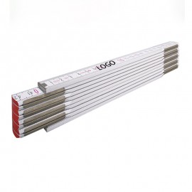 Wood Foldable Ruler with Logo  Wood Foldable Ruler with Logo