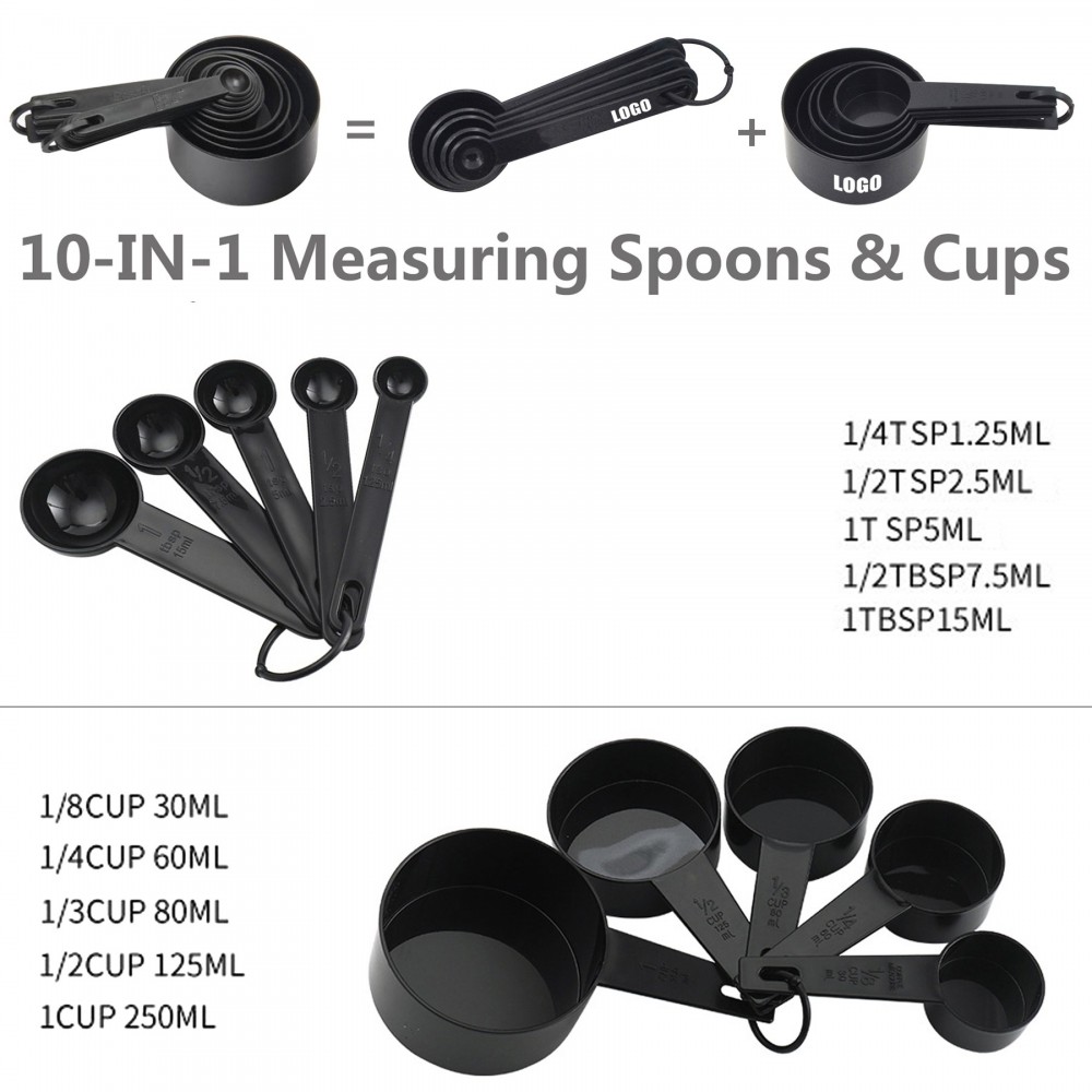 Custom 10 IN 1 Measuring Cup And Spoon Custom 10 IN 1 Measuring Cup And Spoon