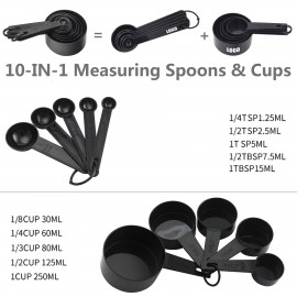 Custom 10 IN 1 Measuring Cup And Spoon