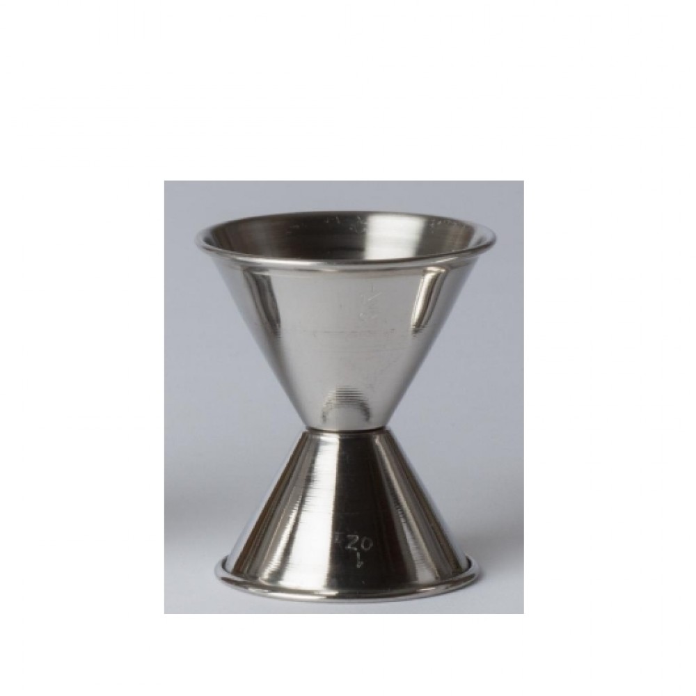 Promotional 1 - 1 Oz. Stainless Steel Double Jigger