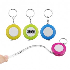 Custom Measure Tape Keychain