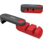 Joseph Joseph Rota Red Folding Knife Sharpener with Logo