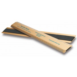 Logo Branded 24" Aluminum Non-Slip 2-Bevel Ruler  Logo Branded 24" Aluminum Non-Slip 2-Bevel Ruler