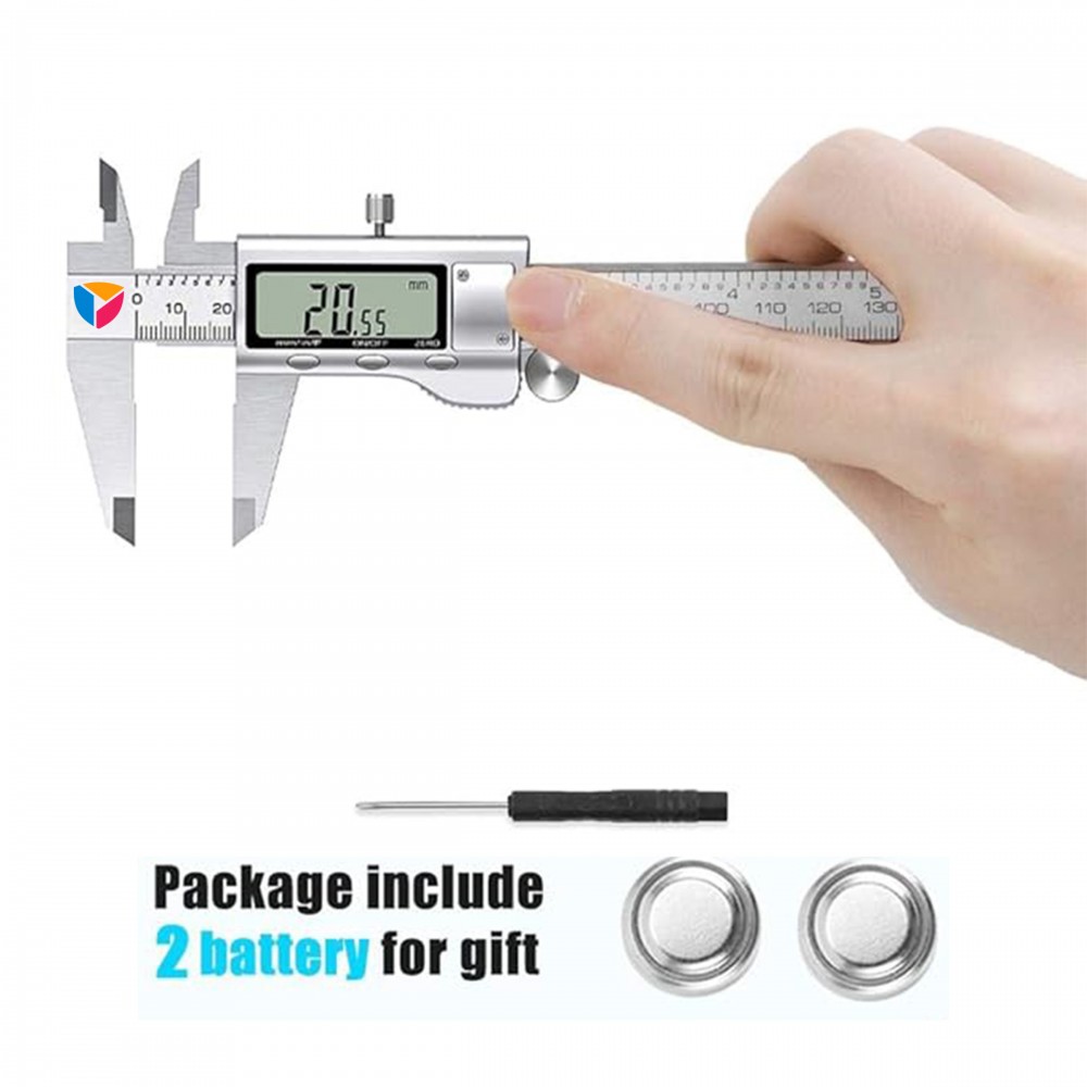 Promotional Stainless Steel Digital Caliper with LCD Screen Promotional Stainless Steel Digital Caliper with LCD Screen