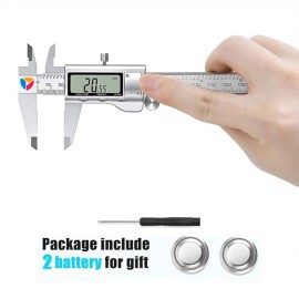 Promotional Stainless Steel Digital Caliper with LCD Screen