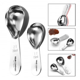 Custom Stainless Steel Coffee Measuring Scoop (15ml / 30ml)