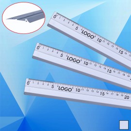 12" Aluminum Ruler with Logo