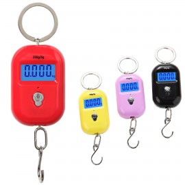 Digital Hanging Scale Mini Electronic Luggage Hook Scale with Logo