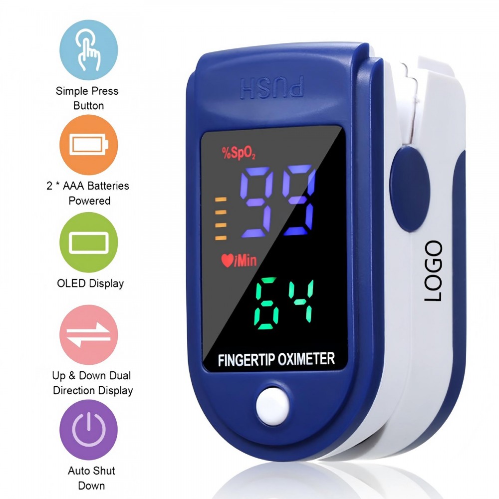 Fingertip Heart Rate Tester with Logo