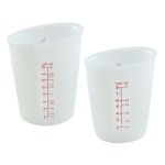 Silicone Flexible Measuring Cup with Logo