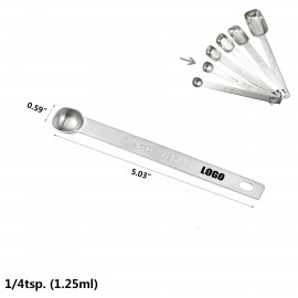 Promotional 1/4 TSP. Stainless Steel Measuring Spoon