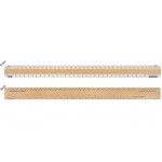 Logo Branded Double Bevel Architectural Ruler / AJ Scale Group (18")
