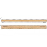 Logo Branded Double Bevel Architectural Ruler / AJ Scale Group (18")