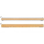 Double Bevel Architectural Ruler / A Scale Group (18") Logo Branded