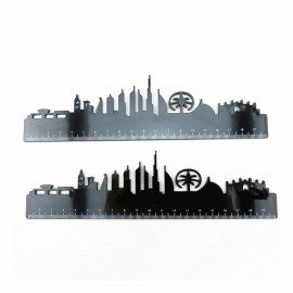 Custom Shaped Plastic Ruler with Logo