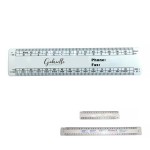 Personalized Metric Ruler / Double Numbered