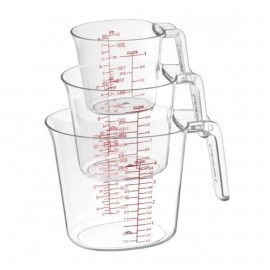 Customized Cuisinart 3 Piece Nesting Liquid Measuring Cup Set