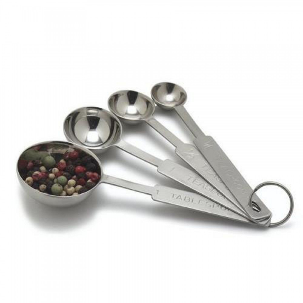 4 Pieces Measuring Spoon Set with Logo