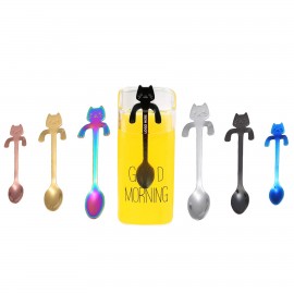 Cat Shaped Spoon with Logo