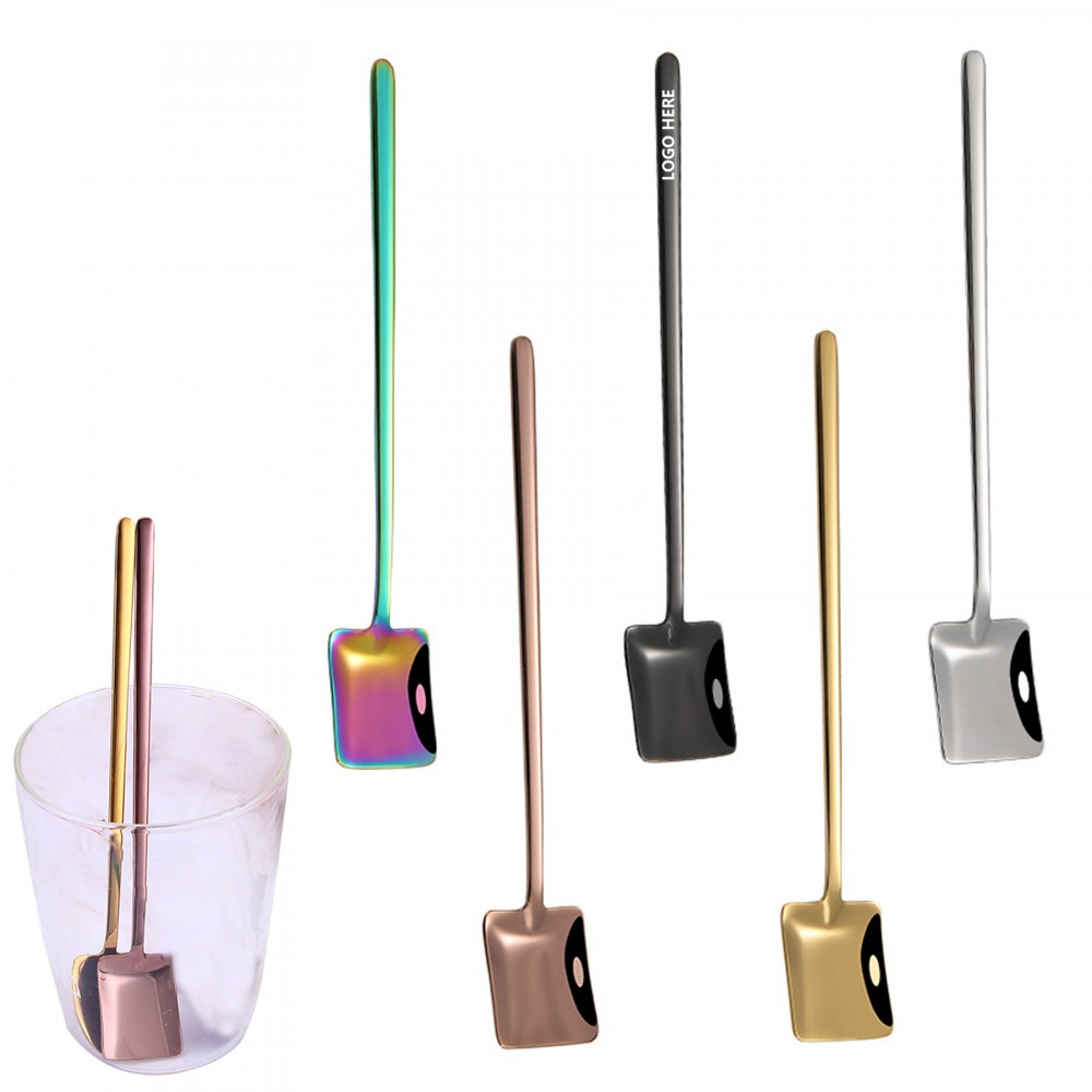 Promotional 6.96 Inch Square Shovel Shaped Spoon