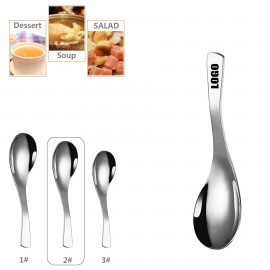 6.49 Inch Dessert Coffee Spoon with Logo