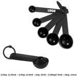 Versatile 5" 1 Measuring Spoon Set with Logo