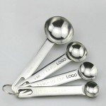 Custom Imprinted Stainless Steel Measuring Spoons