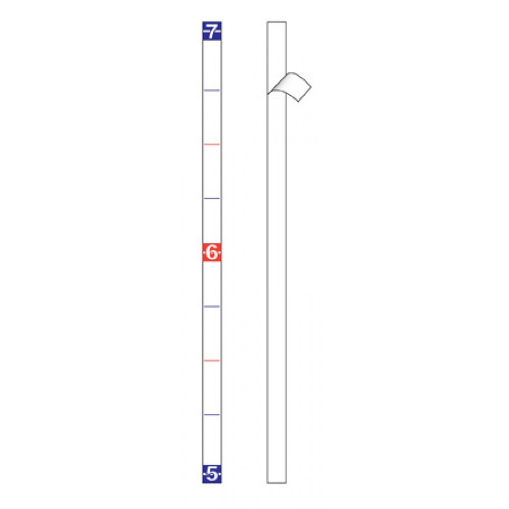 Height Marker Sign (Styrene) w/Mounting Tape Logo Branded Height Marker Sign (Styrene) w/Mounting Tape Logo Branded