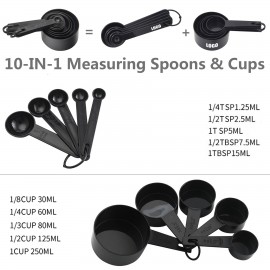 Promotional 10 IN 1 Measuring Cup And Spoon