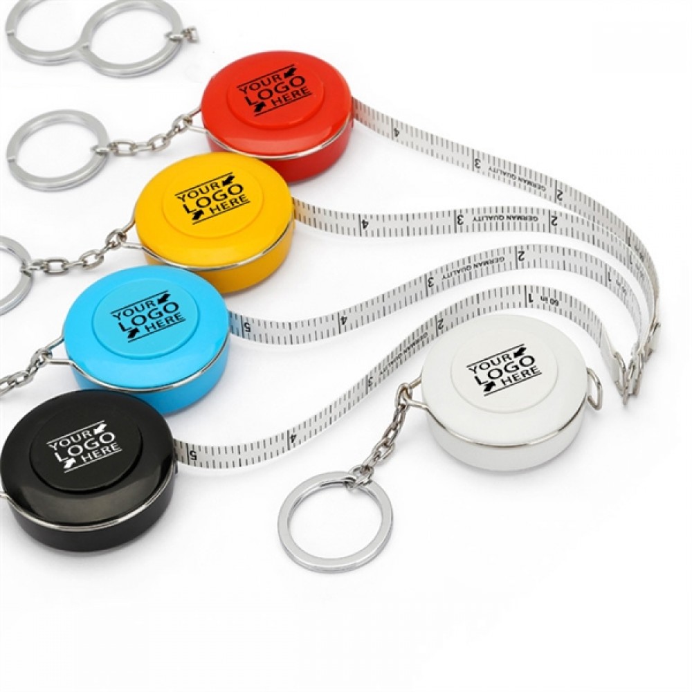 Custom Imprinted Tape Measure Keychains Custom Imprinted Tape Measure Keychains
