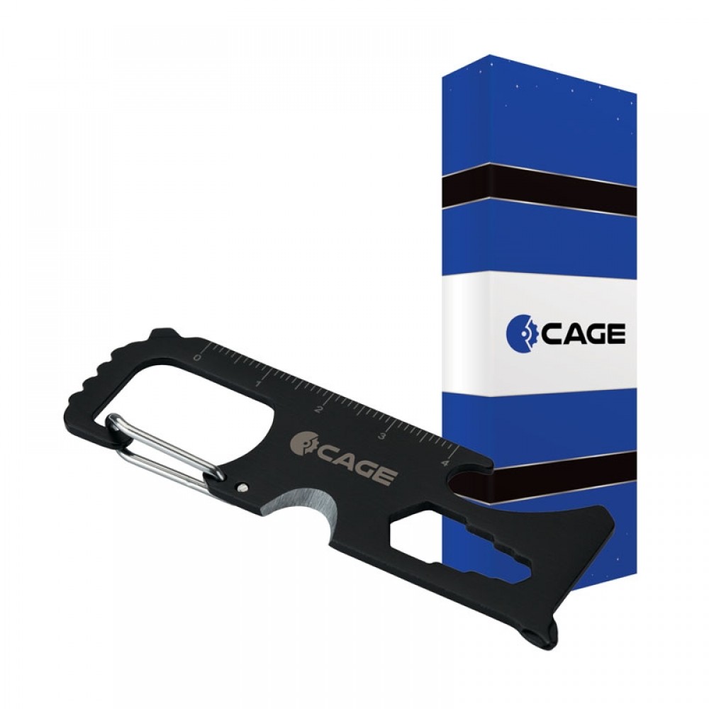 Click 10-in-1 Multi-Function Tool & Packaging Custom Engraved