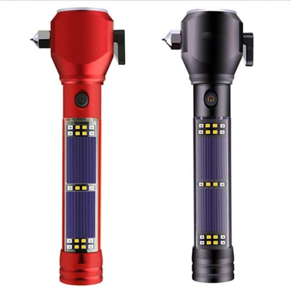 Multi-function Flashlight Automobile Safety Hammer Custom Imprinted Multi-function Flashlight Automobile Safety Hammer Custom Imprinted
