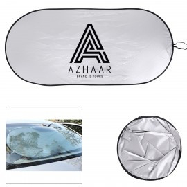 Car sunshade with Logo